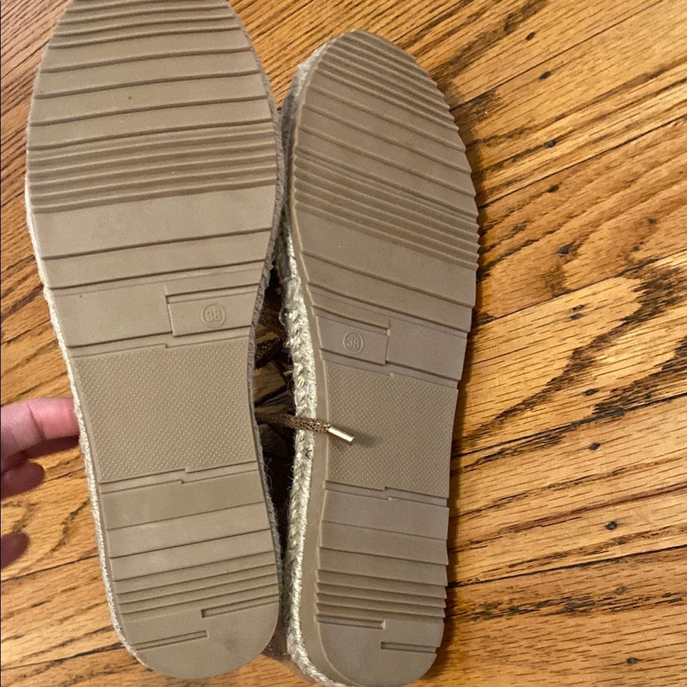 Angel steps size 38 (7.5) Brown Lace-Up Sandals - Picture 4 of 4
